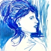Pastel, crayon and watercolor on Arches paper/14x10in/2021