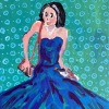 Acrylic on canvas/16x12in/2025