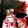 Acrylic ink and india ink on arches paper/12x12in/2021