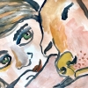 Watercolor on paper/12x16in/2021
