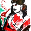 Acrylic and india ink on paper/30x22in/2021
