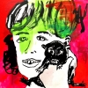 Acrylic ink, india ink and watercolor on arches paper/12x12in/2021