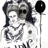 Pen, marker and india ink on paper/12x9in/2021