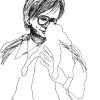 ...and Archie/Pen on paper/24x18in/2021