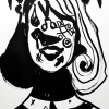 India ink on paper/12x8in/2020