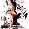 Acrylic, watercolor and sumi ink on paper/24x18in/2021