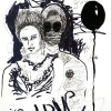 Pen, marker and india ink on paper/12x9in/2021
