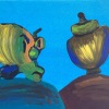 ...an urn/Acrylic on canvas/18x24in/2026
