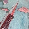 ...Pyramid/Acrylic on canvas/10x8in/2026