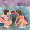 Pencil and watercolor on Stonehenge paper/14x11in/2022