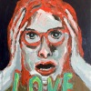Acrylic on canvas/14x11in/2024
