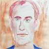 Pen, pencil and watercolor on Arches paper/12x12in/2022