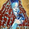 Acrylic on paper/10x8in/2025