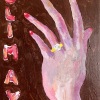 Acrylic on canvas/14x11in/2024