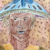 Pencil and watercolor on Stonehenge paper/14x11in/2022