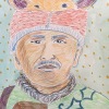 Pencil and watercolor on Stonehenge paper/14x11in/2022