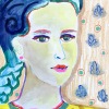 Pen, pencil, crayon and watercolor on canson paper/15x11in/2022
