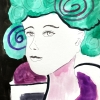 Pen and watercolor on Fabriano paper/14x11in/2022