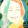 Pencil, crayon and watercolor on Fabriano paper/14x11in/2021