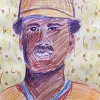 ...hat/Pencil and watercolor on Arches paper/14x10in/2022