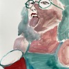 Watercolor on Arches paper/14x10in/2022