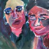 Pen and Sennelier watercolor on Canson paper/12x9in/2022