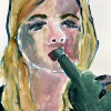 Sennelier watercolor on Canson paper/12x9in/2022
