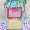 Pencil and watercolor on cotton paper/14x10in/2022