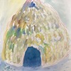 Pencil and watercolor on Stonehenge paper/16x12in/2022
