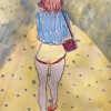 Pencil and watercolor on Stonehenge paper/14x11in/2022